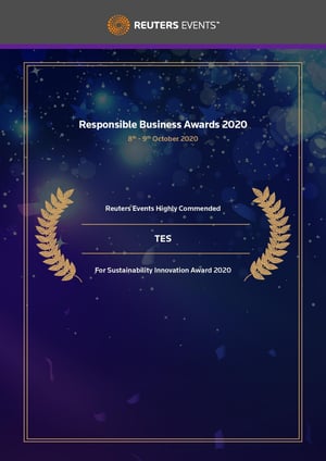 TES - Responsible Business Awards Finalist