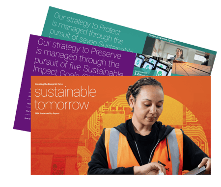 Sustainability Report 2024 - SK Tes Mockup