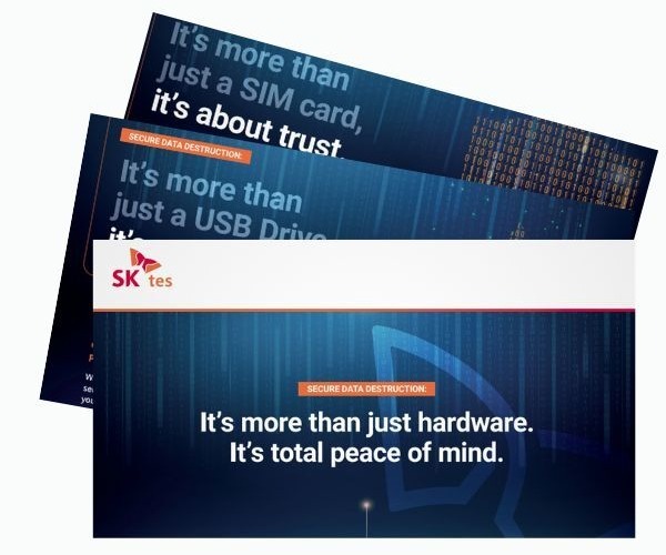 On site shredding services SK Tes - mockup