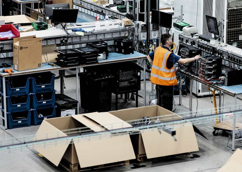 Servicios de reciclaje de ordenadores y equipos informáticos de SK Tes