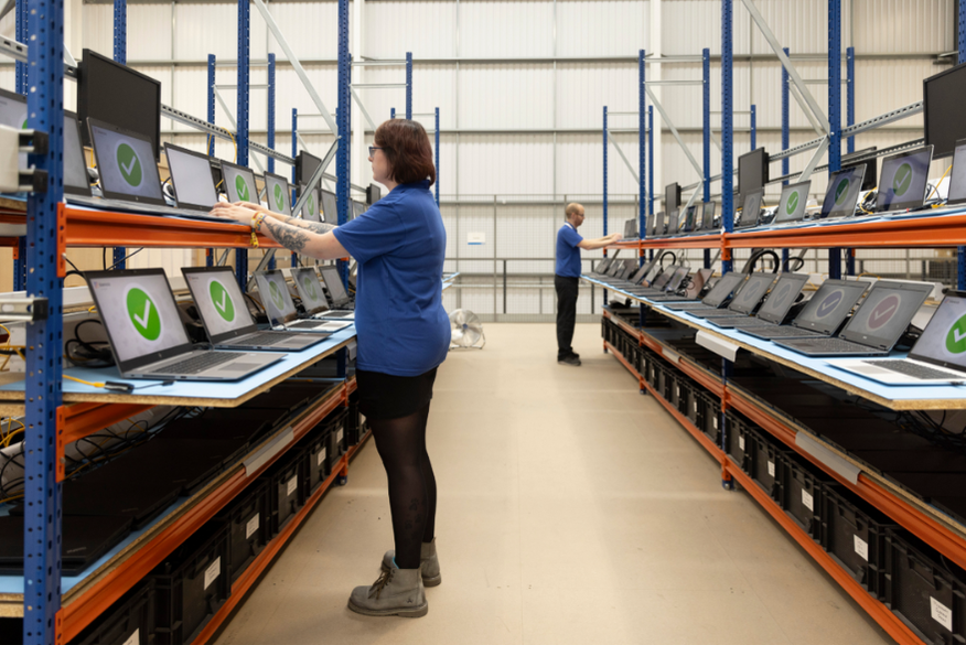 SK Tes Data Wiping Laptops for Secure Data Destruction
