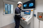 SK tes battery recycling operator shredder control panel Thumbnail