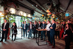 Guest listen to speeches at SK Tes Rotterdam opening ceremony Thumbnail