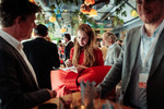 Guest mingle at opening ceremony of SK Tes Rotterdam battery recycling facility Thumbnail