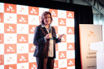 Kerstin lichtenvort speaks at SK tes battery recycling facility