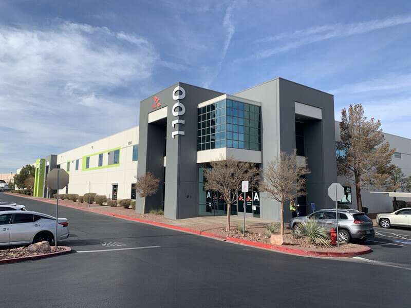External facility shot of Las Vegas ITAD and Data Center Equipment Processing Facility
