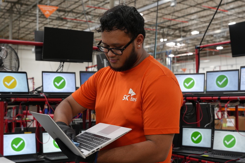 SK Tes ITAD Securely Managing Laptops