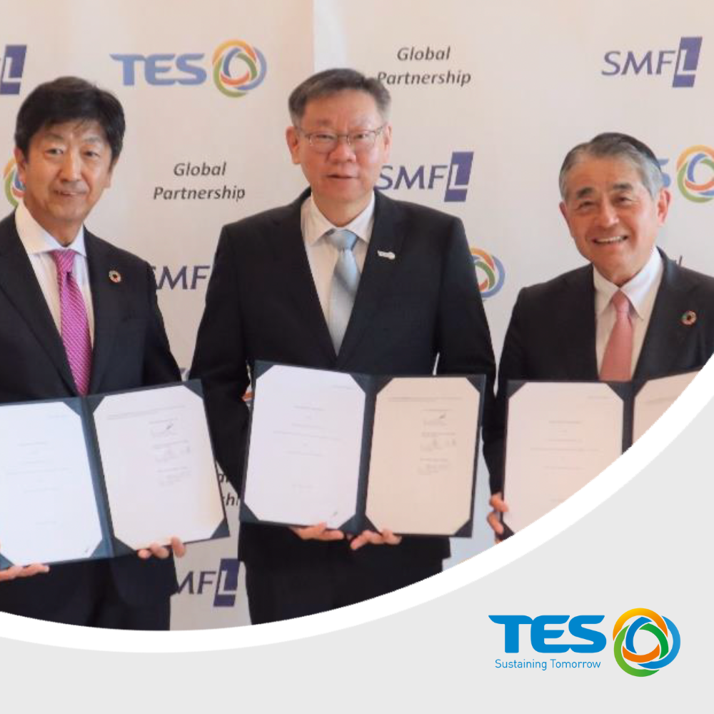 Sumitomo Mitsui Finance and Leasing Company, Limited (SMFL), SMFL Rental and TES on Joint Development of Lithium-ion Battery Recycling Business