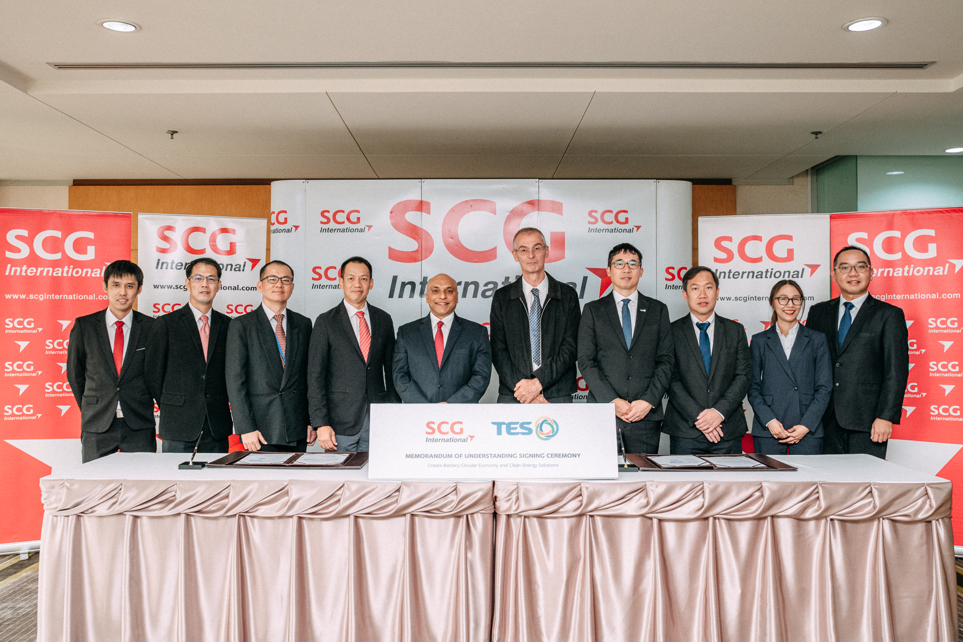 TES and SCG International collaborate to create clean energy solutions in Thailand